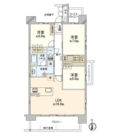 間取図(平面図)