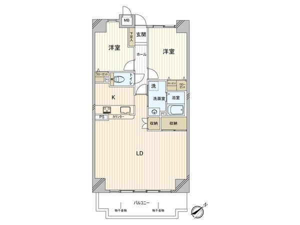 サンシティ上豊田駅南 間取図(平面図) 間取図(平面図)