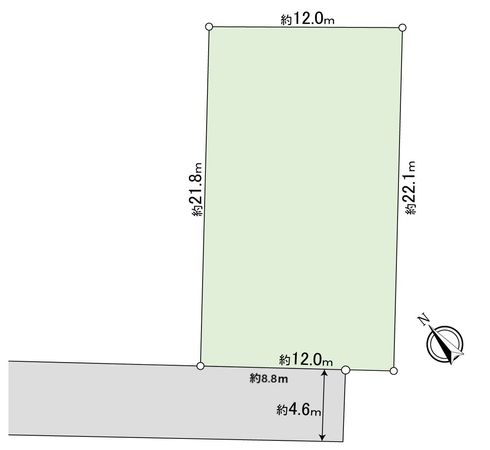 岡崎市福岡町字菱田 土地 区画図 区画図