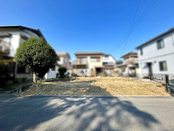 岡崎市中島西町4丁目 土地 前面道路含む外観 岡崎市中島西町4丁目 土地 前面道路含む外観
