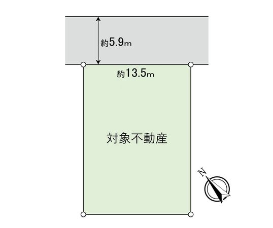 岡崎市竜美東1丁目 土地 区画図 岡崎市竜美東1丁目 土地 区画図