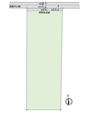 額田郡幸田町大字芦谷字後シロ 土地 区画図 額田郡幸田町大字芦谷字後シロ 土地 区画図