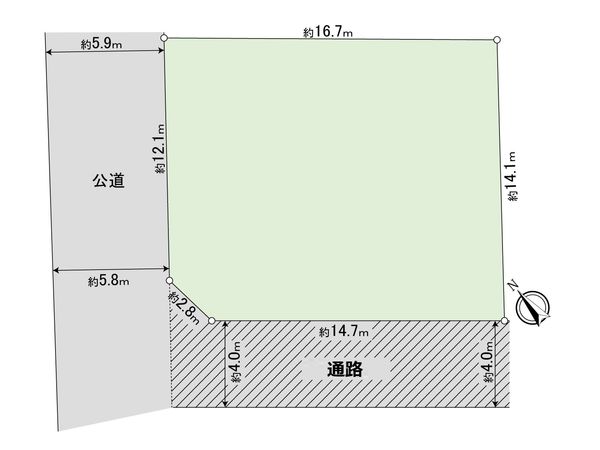 額田郡幸田町大字菱池字矢崎 土地 区画図 額田郡幸田町大字菱池字矢崎 土地 区画図