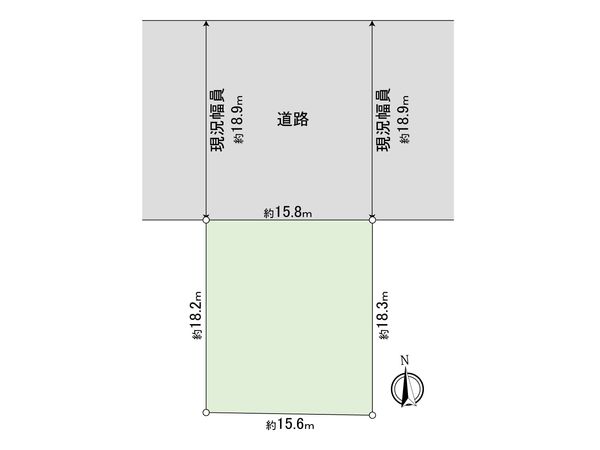 岡崎市伊賀町字七丁目 土地 区画図 岡崎市伊賀町字七丁目 土地 区画図