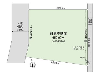 額田郡幸田町大字芦谷字幸田 土地 区画図