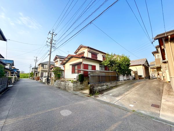 岡崎市青木町 土地 前面道路含む外観 岡崎市青木町 土地 前面道路含む外観