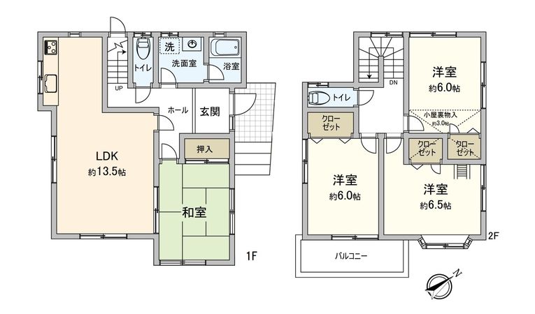 岡崎市土井町字蔵屋敷 戸建 間取図(平面図) 岡崎市土井町字蔵屋敷 戸建 間取図(平面図)