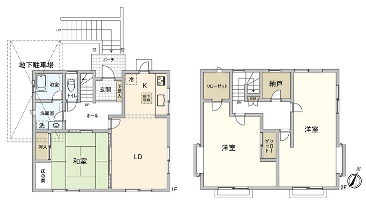 岡崎市藤川台1丁目 戸建 間取図(平面図) 岡崎市藤川台1丁目 戸建 間取図(平面図)