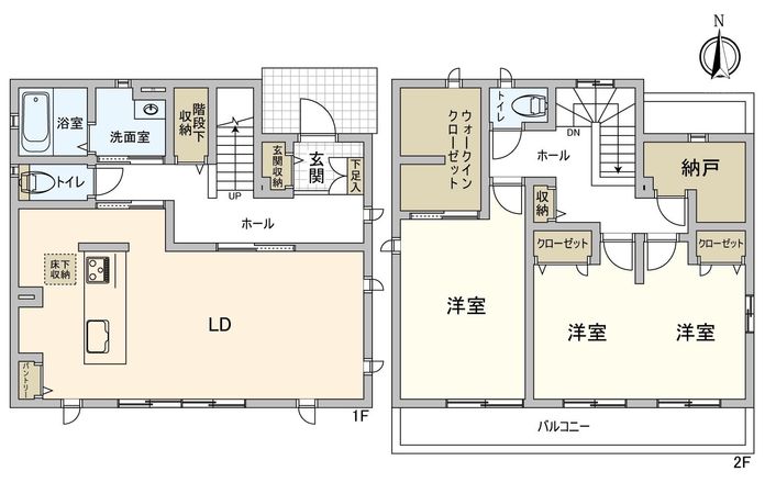 岡崎市桑原町字緑陽台 戸建 間取図(平面図) 岡崎市桑原町字緑陽台 戸建 間取図(平面図)