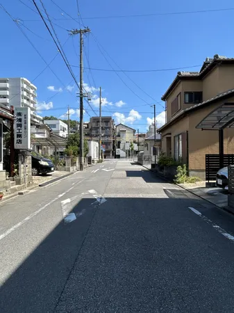 前面道路