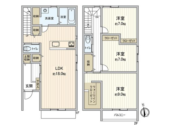 間取図(平面図)