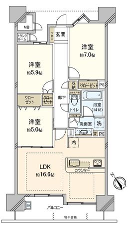 間取図(平面図)