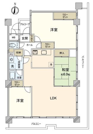 間取図(平面図)