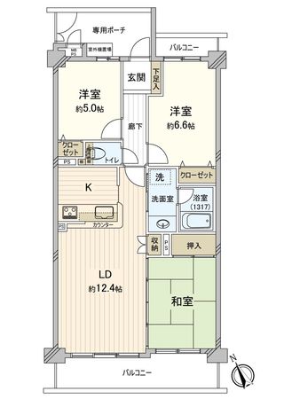 間取図(平面図)