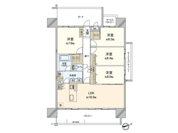 間取図(平面図)