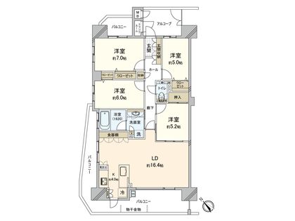 間取図(平面図)