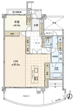間取図(平面図)