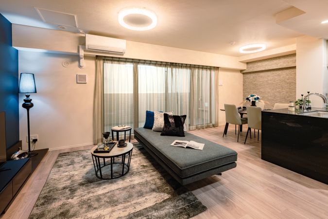 エルグランデ岡崎城公園 リビング リビング