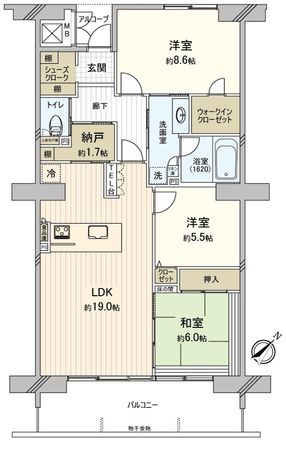 間取図(平面図)