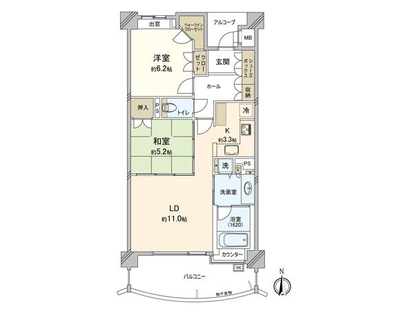 ラ・メルカーサⅣ 間取図(平面図)