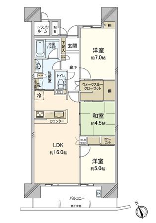 シビックタワー岡崎 間取図(平面図) シビックタワー岡崎 間取図(平面図)