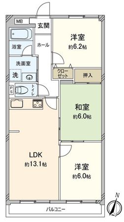 間取図(平面図)