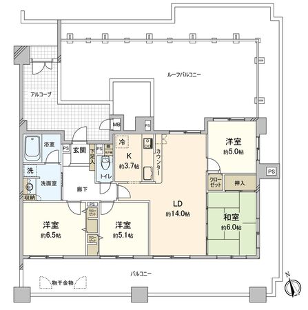 間取図(平面図)