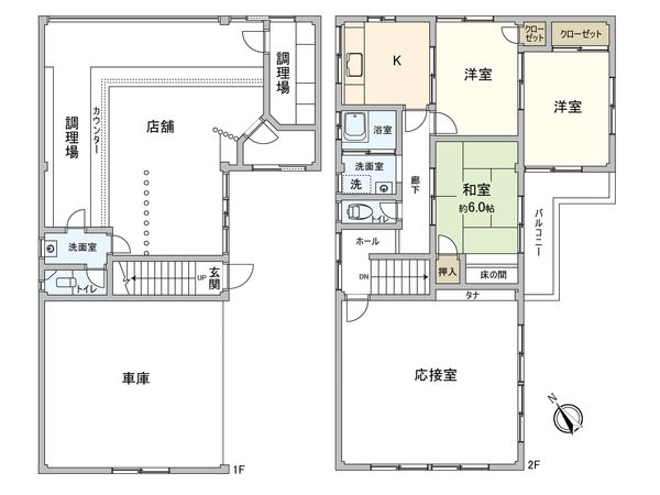 岡崎市宇頭町字向山 戸建 間取図(平面図) 岡崎市宇頭町字向山 戸建 間取図(平面図)