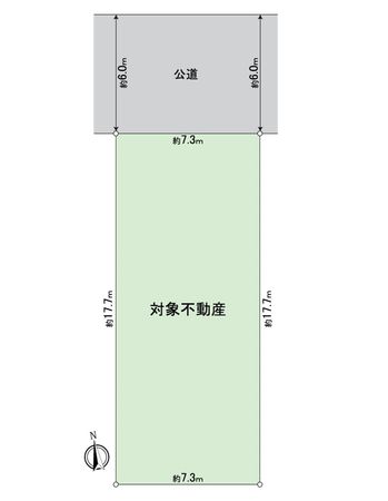 東郷町和合ケ丘3丁目 土地 区画図