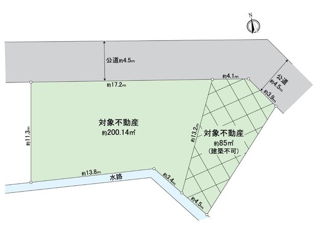 日進市岩崎町元井ゲ 土地 区画図 区画図