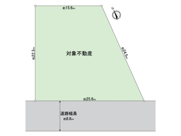 愛知郡東郷町大字諸輪字北木戸西 土地 区画図 愛知郡東郷町大字諸輪字北木戸西 土地 区画図