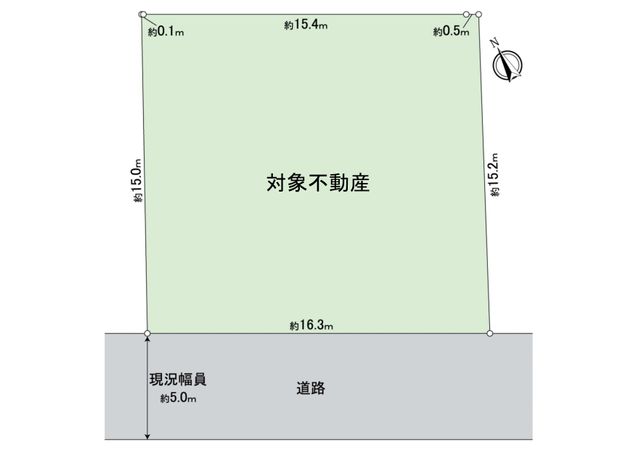 日進市藤塚六丁目 土地 区画図 区画図