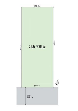 愛知郡東郷町白鳥1丁目 区画図 愛知郡東郷町白鳥1丁目 区画図