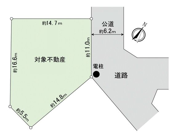 日進市藤枝町奥廻間 土地 区画図 日進市藤枝町奥廻間 土地 区画図