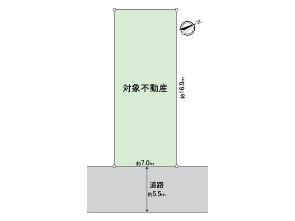 日進市竹の山2丁目 土地 区画図 日進市竹の山2丁目 土地 区画図