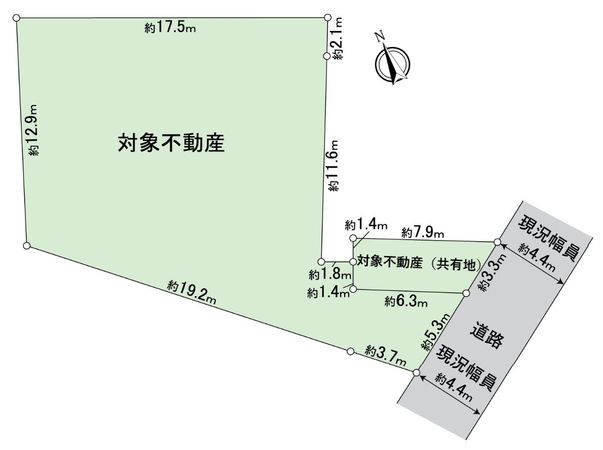日進市岩崎町神明 土地 区画図 区画図