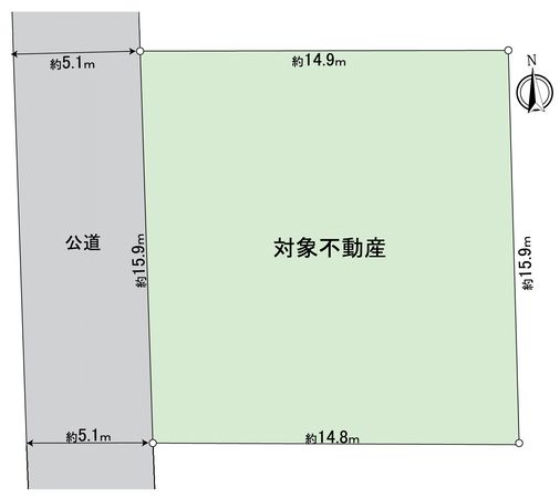 日進市東山1丁目 土地 区画図 日進市東山1丁目 土地 区画図