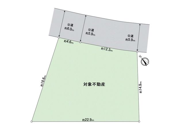 日進市米野木町南山 土地 区画図 日進市米野木町南山 土地 区画図