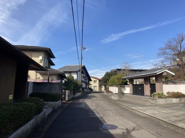 日進市米野木町南山 土地 前面道路含む外観 日進市米野木町南山 土地 前面道路含む外観