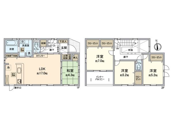 間取図(平面図)