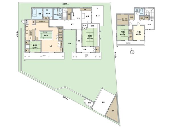 愛知郡東郷町大字和合字牛廻間 戸建 間取図(平面図) 愛知郡東郷町大字和合字牛廻間 戸建 間取図(平面図)