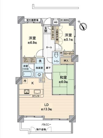 間取図(平面図)