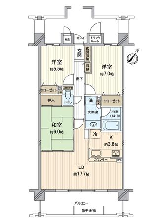 間取図(平面図)
