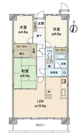 間取図(平面図)