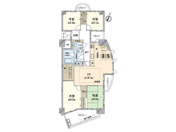 セルシオスクエア日進 A棟 間取図(平面図) セルシオスクエア日進 A棟 間取図(平面図)