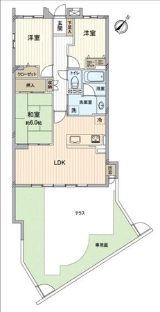 グローリアス香久山 間取図(平面図) グローリアス香久山 間取図(平面図)