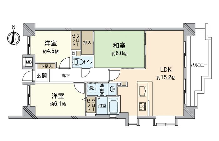 間取図(平面図)