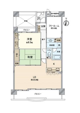 間取図(平面図)