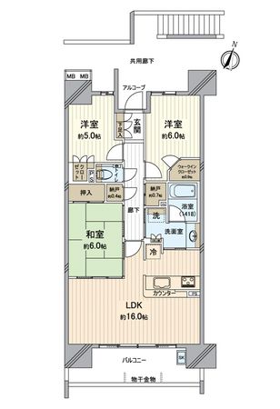 間取図(平面図)