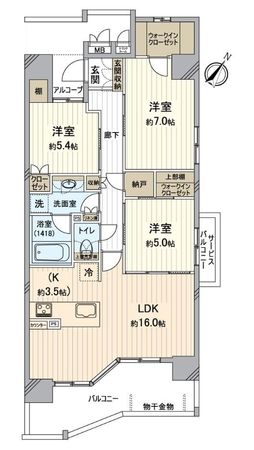 間取図(平面図)